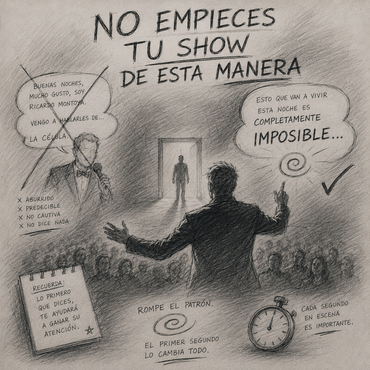 NO EMPIECES TU SHOW DE ESTA MANERA